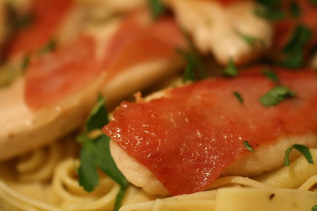 Menú para el Día de los Enamorados: Pollo Saltimbocca