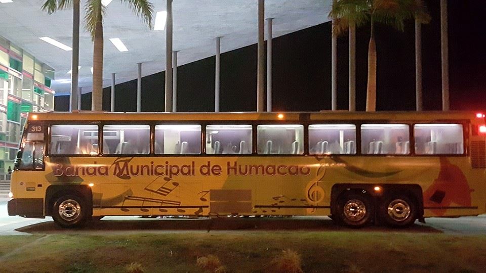 Entregan guagua a la centenaria Banda Municipal de Humacao