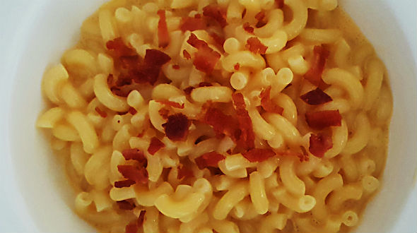 Mac and cheese con bacon. (Foto/Suministrada)