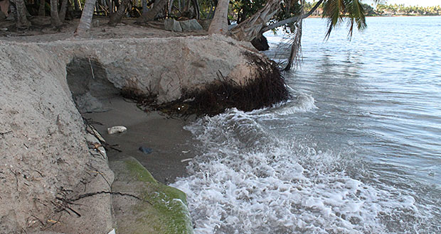 Erosión costera. (Foto/Suministrada)