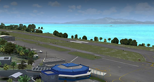 Aeropuerto de Vieques. (Foto/Suministrada) 