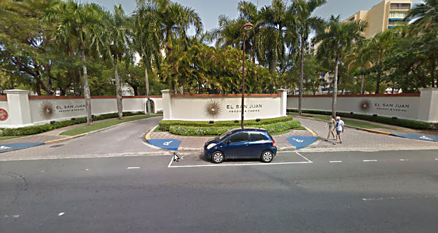 Frente del Hotel San Juan en Carolina. (Foto/Suministrada)