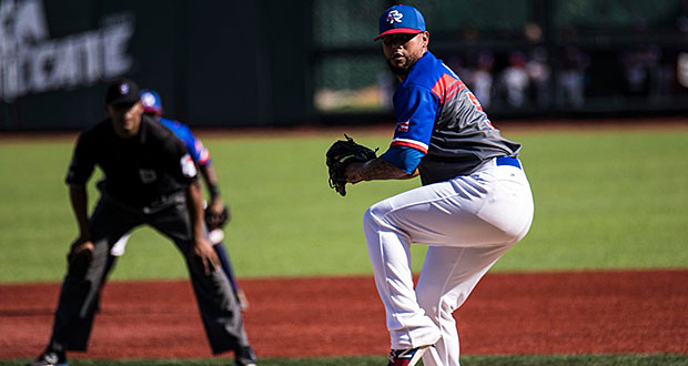 Joseph Colón perdió el juego ante los Alazanes de Cuba. (Foto/Suministrada)