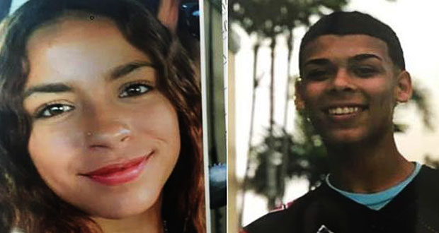 Annielisse Nicole Díaz Pabón de 15 años y Gamalier Serrano Ramírez de 14 años. (Foto/Montaje)