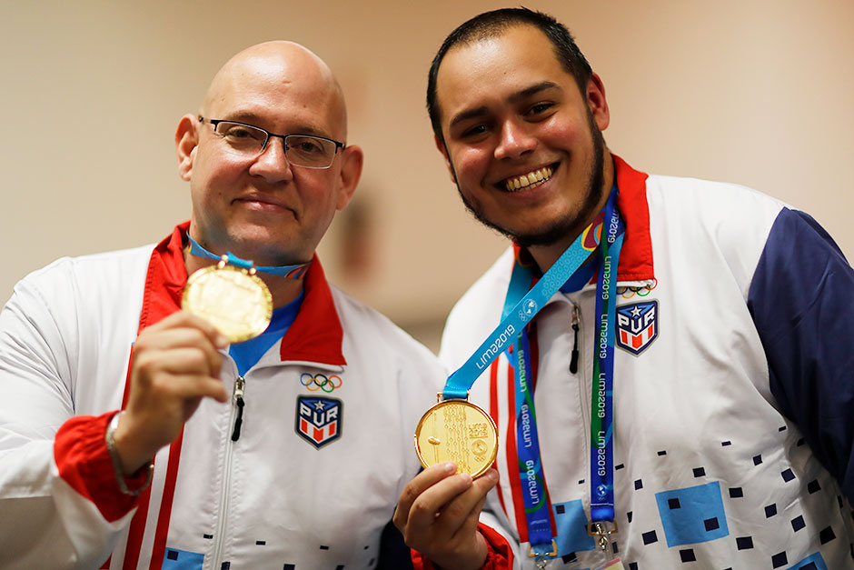 Cristian Azcona y Jean Pérez.  (Foto/Suministrada)