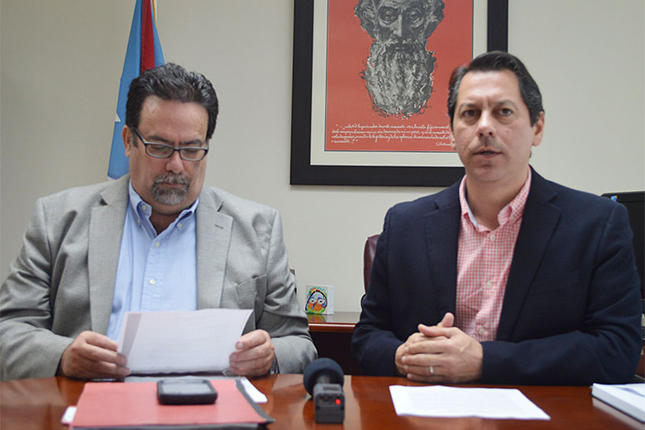 Juan Dalmau y Denis Márquez, portavoces legislativos del Partido Independentista Puertorriqueño (PIP). (Foto/Suministrada)