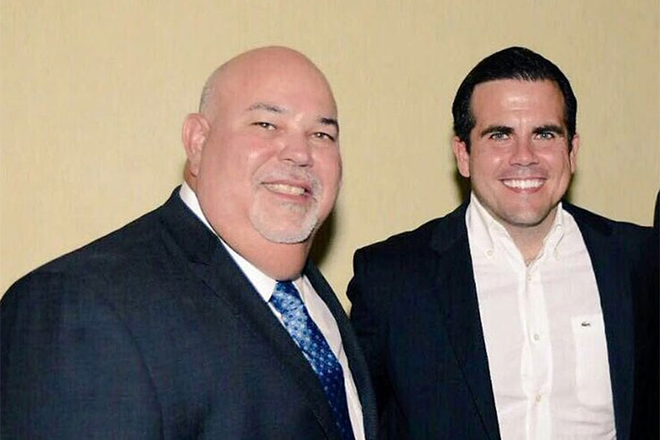 Carlos “Johnny” Méndez Núñez, presidente de la Camara de Representantes, junto al gobernador, Ricardo Rosselló. (Foto/Twitter)