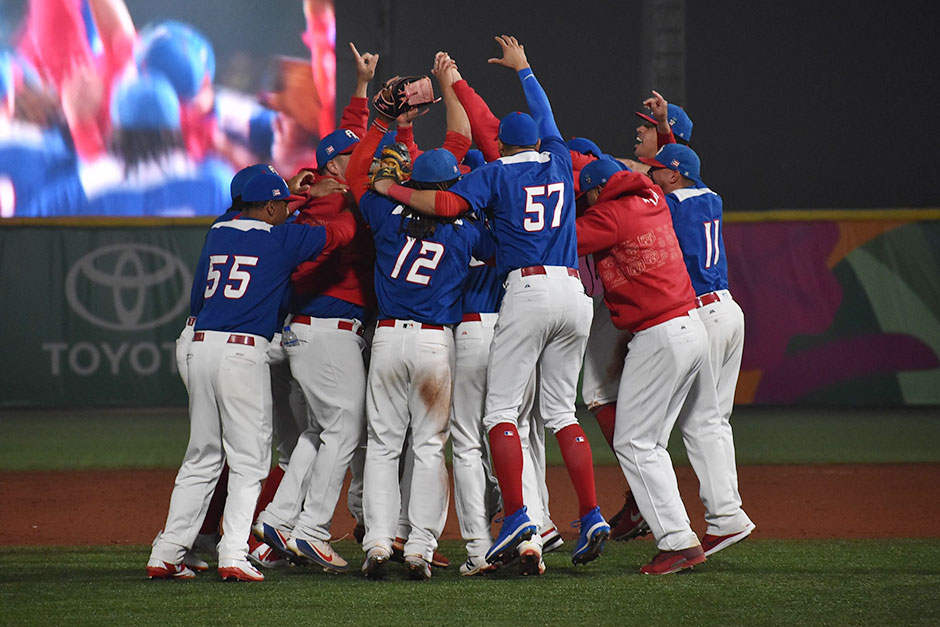 Puerto Rico conquistó su primera medalla de oro panamericana en béisbol. (Foto/Suministrada) 