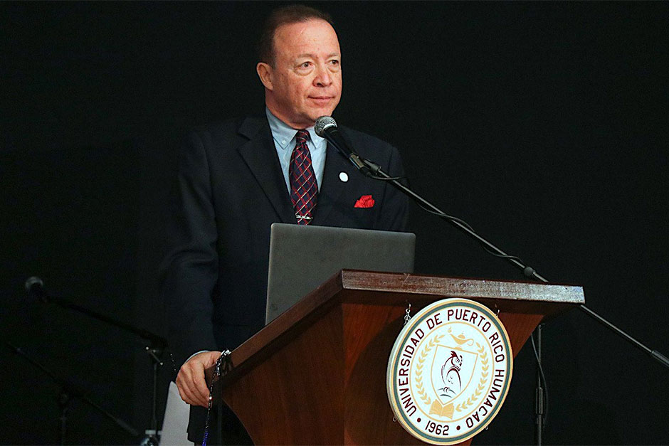 Héctor Ríos Maury, rector interino de la Universidad de Puerto Rico en Humacao. (Foto/Twitter)