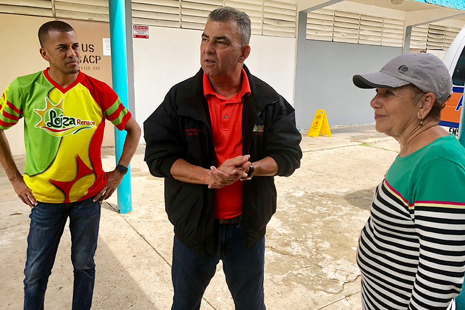 Joel Osorio, presidente Legislatura Municipal de Loíza, alcalde de Vega Alta y Alcaldesa de Loíza. (Foto/Suministrada)