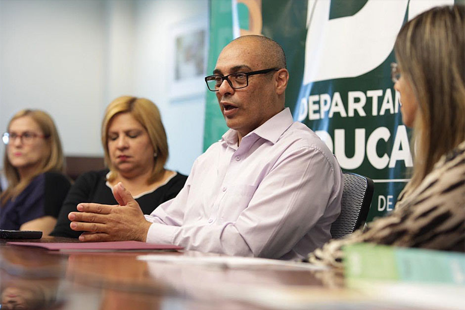 Eligio Hernández Pérez,, secretario del Departamento de Educación. (Foto/Suministrada