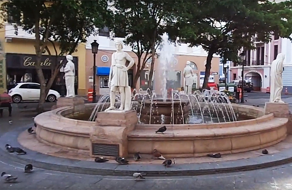 Plaza de Armas, Viejo San Juan. (Foto/Suministrada) 