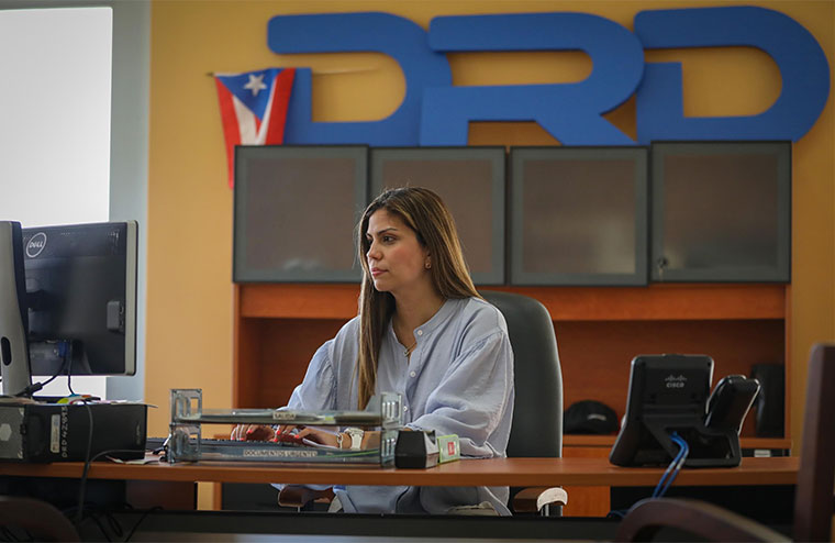 Adriana Sánchez, secretaria del Departamento de Recreación y Deportes.  (Foto/Suministrada) 