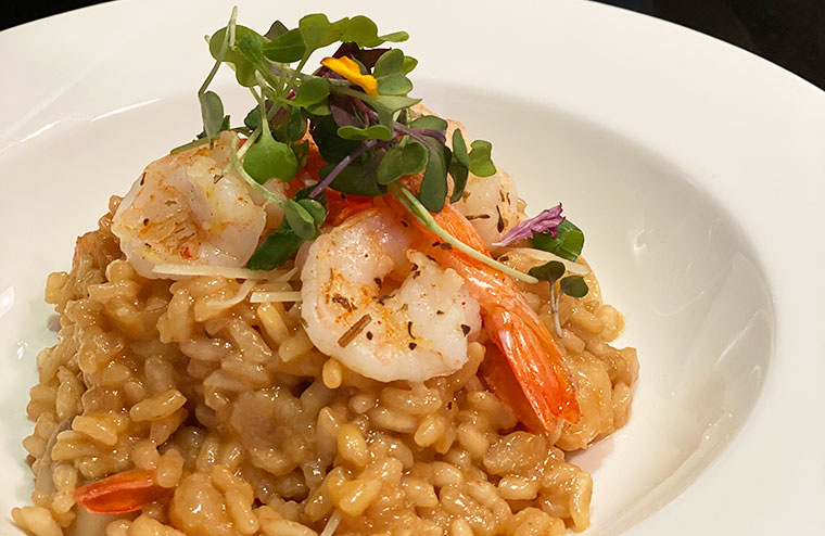 Risotto de setas y camarones. (Foto/Suministrada)