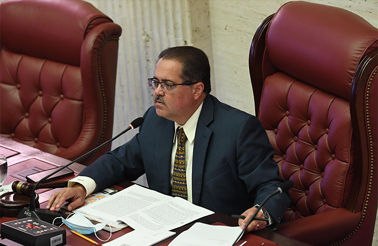 José Luis Dalmau Santiago, presidente del Senado y la Comisión de Nombramientos. (Foto/Suministrada)