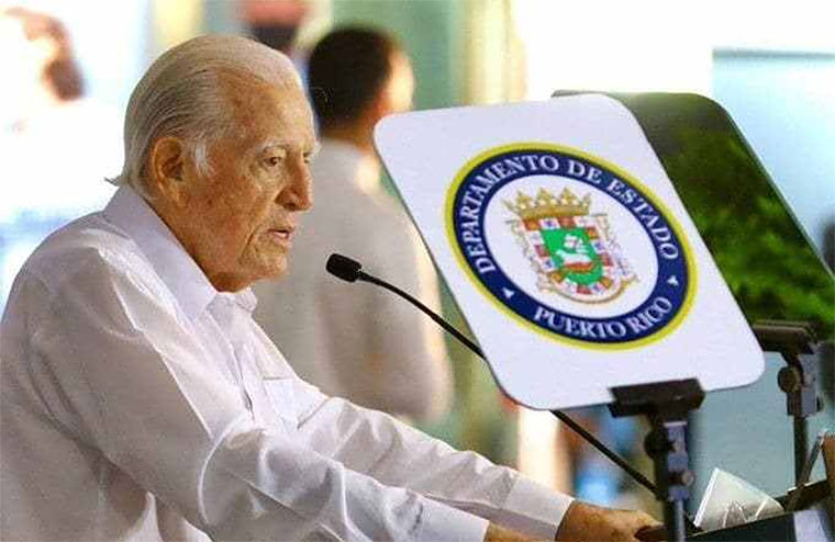 Carlos Romero Barceló, exgobernador de Puerto Rico. (Foto/Suministrada)