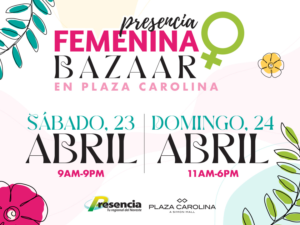 Presencia Femenina invade a Plaza Carolina