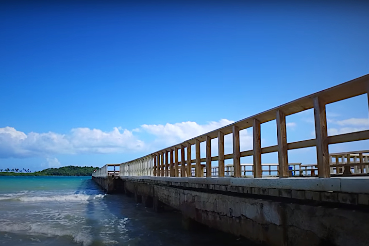 Muelle Punta Santiago en Humacao. (Foto/Suministrada) 