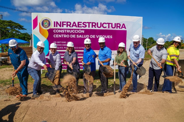 Comienza construcción del Centro de Salud de Vieques